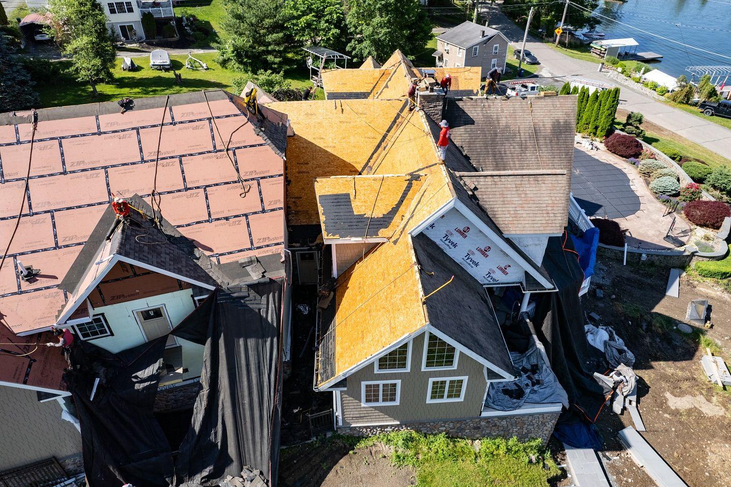 Rail Roofing Group completed project